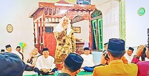 Bupati Natuna Cen Sui Lan saat memberikan sambutannya 