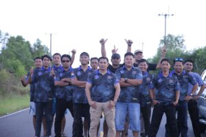 Poto bersama Ketua dan Anggota PWI Natuna