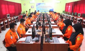 Pelaksanaan Ujian Computer Assisted Competency Test (CACT) untuk Aparatur Sipil Negara (ASN) di Kantor Pencarian dan Pertolongan Natuna