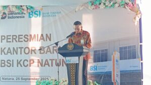 Kepala Ersi Executive Officer (EO) BSI Cabang Medan, Taufan Ansari