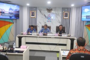 Bupati Anambas Aneng saat mengikuti kegiatan dengan BKN