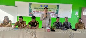 Bupati Aneng saat berikan sambutan di kegiatan JMS Jemaja 