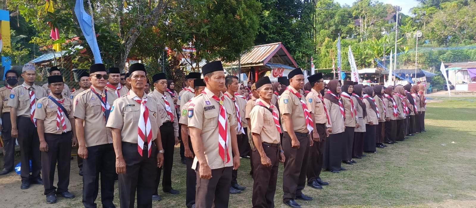 Barisan Guru-guru se Kecamatan Jemaja