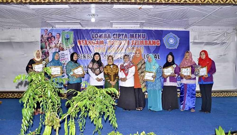 Wabup Ngesti Tutup Lomba Cipta Menu B2SA Berbasis Sumber Daya Lokal Natuna