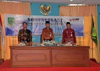 Sekda Natuna Buka Sosialisasi Perpres Nomor 16 Tahun 2018