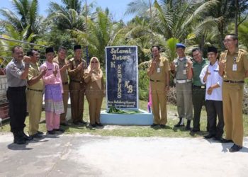 Wabup Ngesti, Canangkan Kampung KB Desa Belakang Gunung
