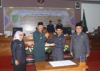 Alami Defisit 31,6 Milyar, APBD Perubahan Natuna 2018 Ditetapkan Sebesar Rp. 983,5 Milyar