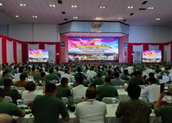 Bupati Hamid Rizal, Hadiri Rapat Paripurna TMMD 2018 di Jakarta