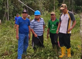 Camat Saidir, Bangkitkan Semangat Gotong Royong