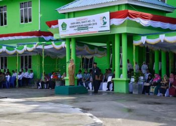 Kemenag Natuna Gelar Upacara Peringatan HAB Ke – 73