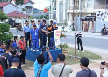 Acara Jalan Santai Sehat Dalam Rangka HPN 73 Natuna Sukses