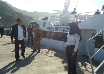 Bupati Natuna Hamid Rizal, Pagi Ini Bertolak Ke Midai