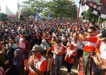Peserta MRF Polres Natuna Membeludak, 18.000 Kupon Hampir Tak Terakomodir
