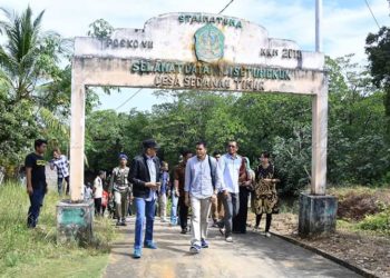 Bupati Hamid Rizal, Buka Musrenbangcam Wilayah II, Anggota DPRD Natuna Ikut Dampingi
