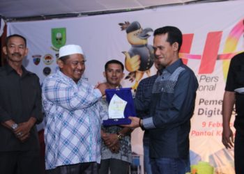 Yusripandi, Ketua DPRD Natuna Salut Dengan Pelaksanaan HPN Ke 73