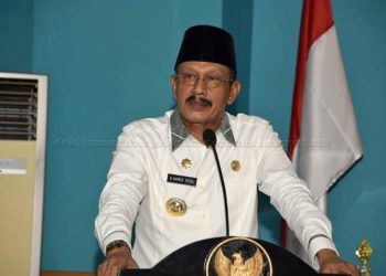 Bupati Hamid Rizal, Lantik Seorang Pejabat Administrator 