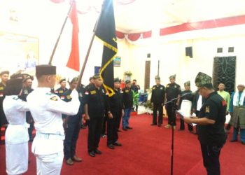 Bringjen Pol Drs. H. Yan Fitri Halimansyah MH, Kukuh dan Menabalkan Pengurus Perhimpunan Melayu Raya Natuna
