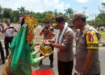 Kabaharkam Polri Komjen Pol. Drs. Moechgiyarto, S.H, M.Hum Tiba di Natuna