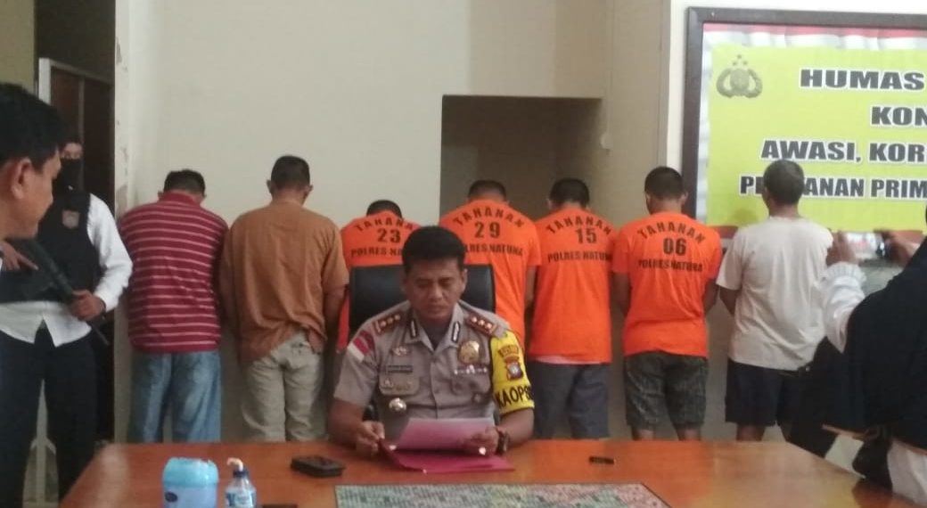 Sawer Pemandu Lagu Karaoke, Ketua BPD Diamankan Polres Natuna