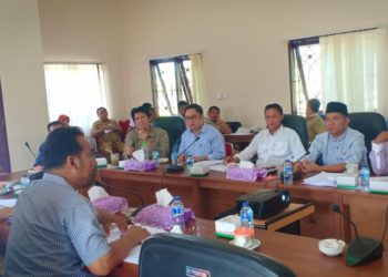 Bahas Tunjangan Pegawai, DPRD Natuna Gelar Rapat Evaluasi Lintas Komisi 