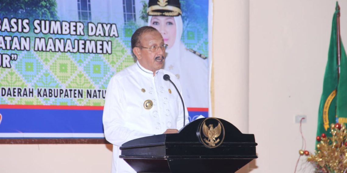 Bupati Hamid Rizal, Resmi Membuka Musrenbang Tingkat Kabupaten Natuna 2019 