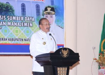 Bupati Hamid Rizal, Resmi Membuka Musrenbang Tingkat Kabupaten Natuna 2019 