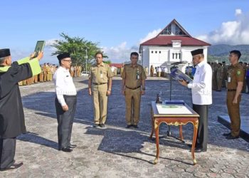 Bupati Natuna Lantik DR. Medi Selaku Kepala UPT RSUD Natuna