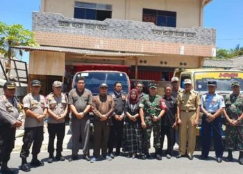 Bupati Hamid Rizal, Tinjau Proses Pendistribusian Logistik Pemilu 2019