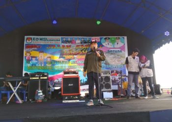 KPU Gelar Jalan Santai Dalam Rangka KPU Run Di Natuna