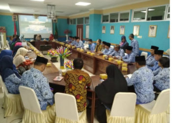 Wabup Ngesti Pimpin Rapat Pertemuan dgn Tim Bahas KLA