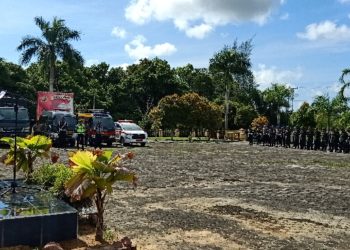 Polres Natuna Gelar Apel Pasukan Oprasi Ketupat 2019