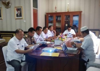Sekda, Wan Siswandi Pimpin Rapat Persiapan Tuan Rumah Popda 2020