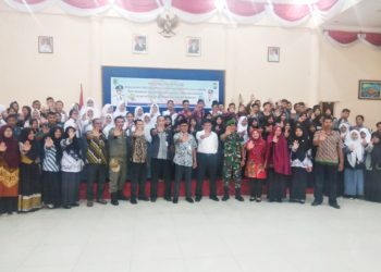 Satnarkoba Polres Natuna Bersama Camat Bunguran Timur Adakan Penyuluhan Narkoba Ke Kalangan Siswa dan Tenaga Pendidik.