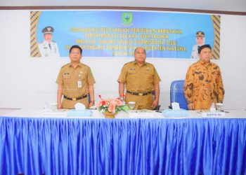 Tingkatkan Pelayanan Perizinan dan Non Perizinan, Pemkab Natuna Sosialisasi Aplikasi OSS