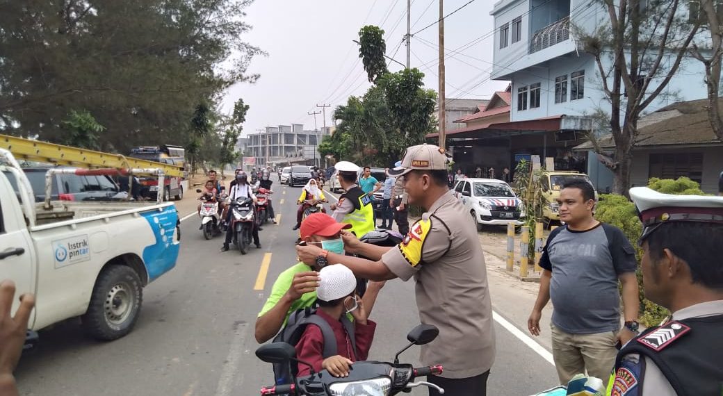 Bentuk Kepedulian Polres Natuna Kepada Masyarakat