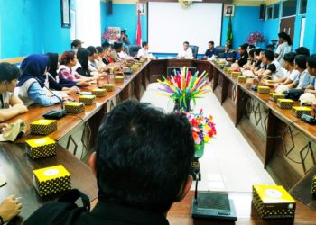 Pemda Natuna Sambut Kedatangan Rombongan Bakti Nusantara 2019