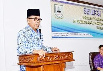 Sekda Natuna Buka Seleksi Terbuka Jabatan Pimpinan Tinggi Pratama Tahun 2019