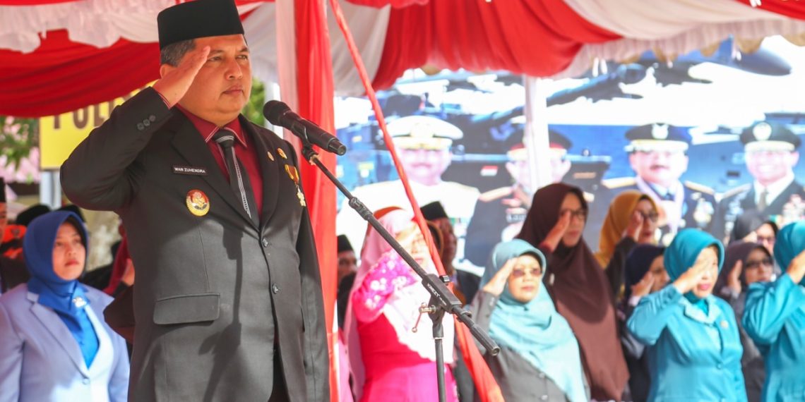 Plh. Bupati KKA Pimpin Upacara Peringatan Hari Pahlawan