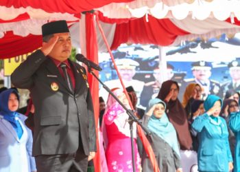Plh. Bupati KKA Pimpin Upacara Peringatan Hari Pahlawan