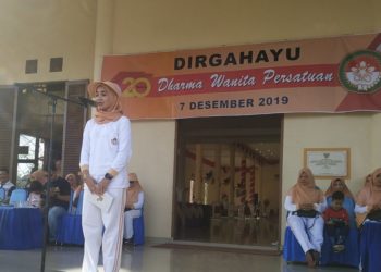 Sekda Natuna, Wan Siswandi Hadiri Senam Sehat Rangkaian HUT DWP Ke 20