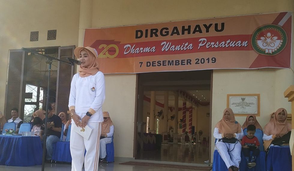 Sekda Natuna, Wan Siswandi Hadiri Senam Sehat Rangkaian HUT DWP Ke 20