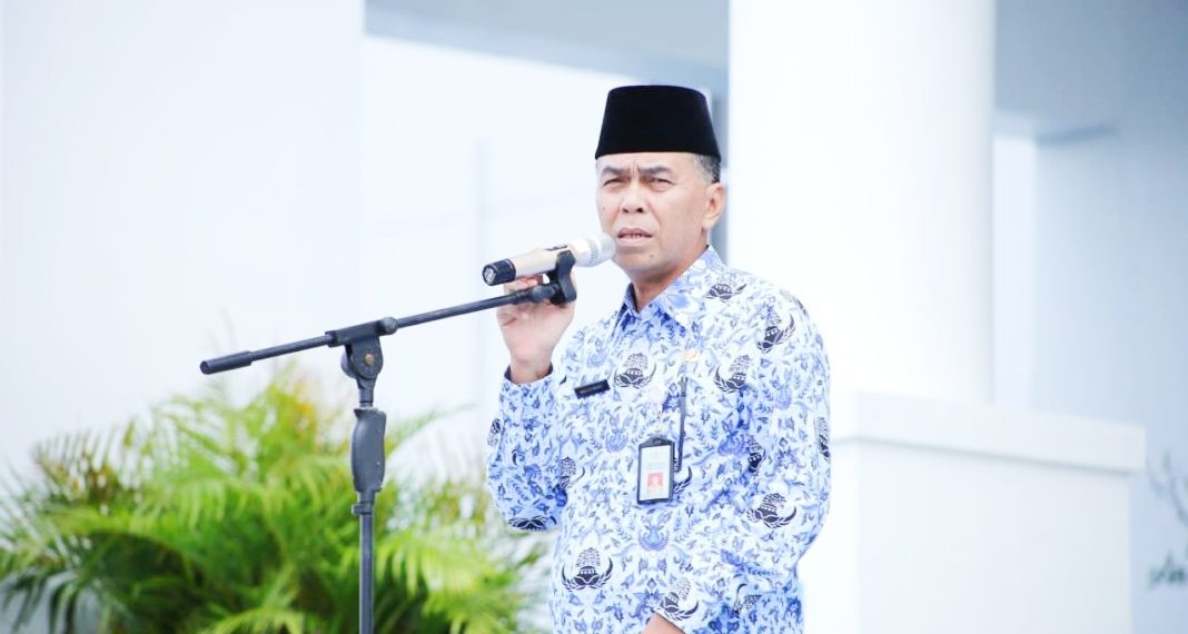 Awal Tahun 2020, Sekda Natuna Pimpinan Apel 17 Hari Bulan Harap Sukseskan Kegiatan