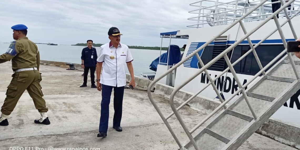 Bupati Natuna Hamid Rizal, Pagi Ini Bertolak Ke Midai