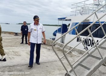 Bupati Natuna Hamid Rizal, Pagi Ini Bertolak Ke Midai