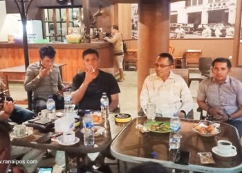 Malam Terakhir di Natuna, AKBP Nugroho Ngopi Bareng Insan Pers