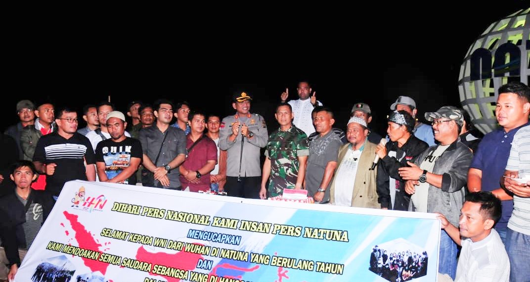 Sederhana, Insan Pers Natuna Peringatan HPN ke-74 dari Natuna Untuk Indonesia