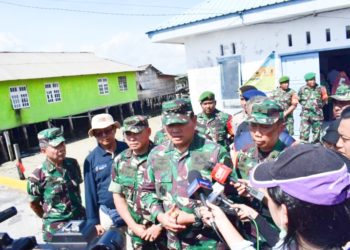 Terkait Virus Novel Corona, Kogasgabpad Gelar Bhakti Kesehatan Bersama Masyarakat Penagi, Natuna