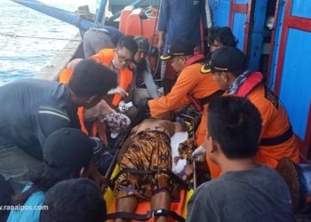 SAR Natuna Evakuasi Seorang ABK Kapal Cumi Cirebon