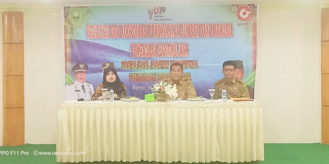 Tasrif, Natuna Keterbatasan ASN Bersertifikasi Pengadaan Barang & Jasa