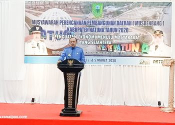 Bupati Hamid Rizal Harapkan Musrenbang 2020 Dapat Menjawab Isu Strategis Natuna
